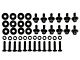 Barricade Replacement Side Step Bar Hardware Kit for S112494 Only (19-24 Silverado 1500 Double Cab)
