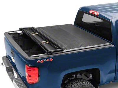 Barricade Soft Quad-Fold Tonneau Cover (14-18 Silverado 1500 w/ 5.80-Foot Short Box)