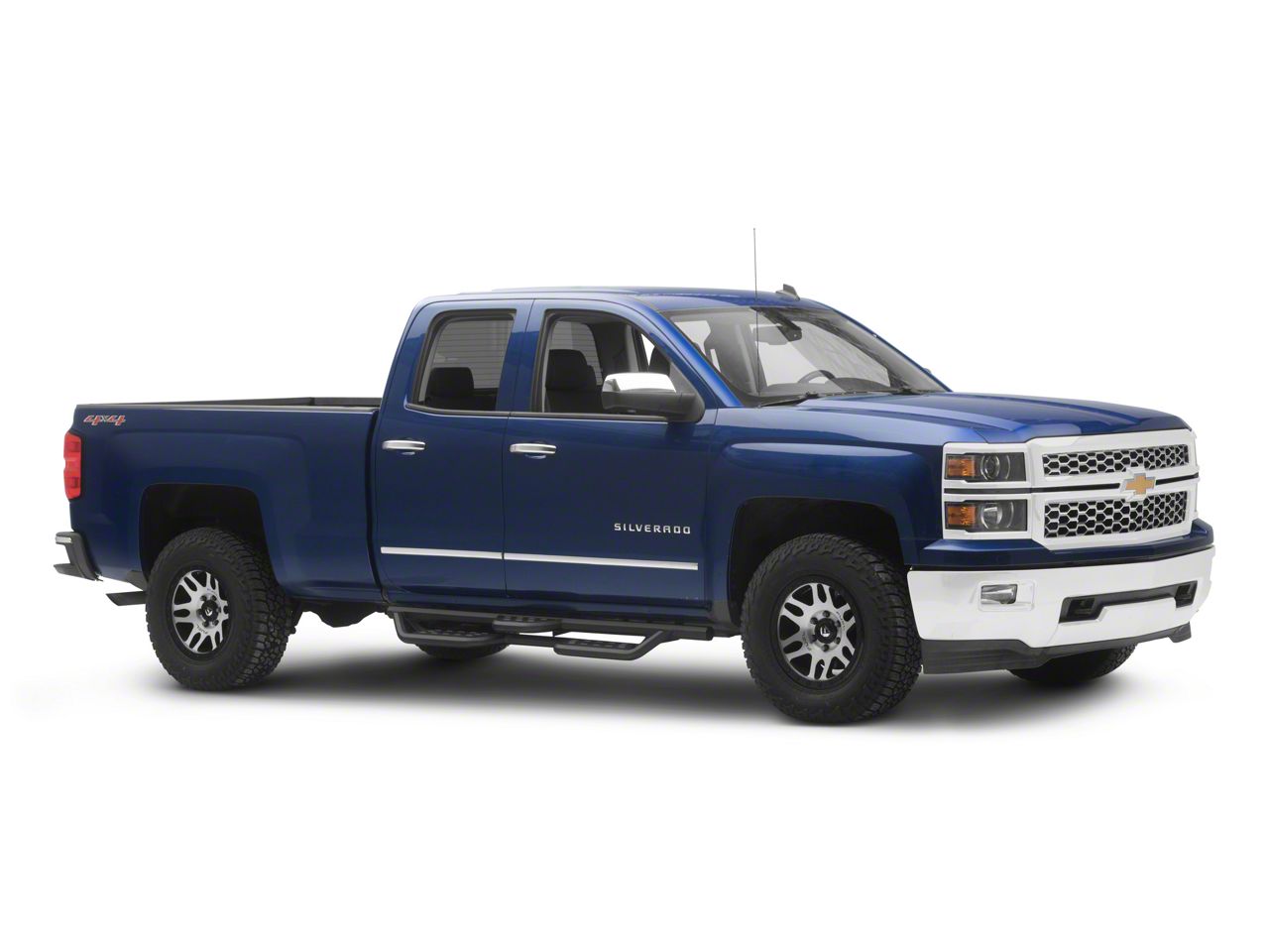 Pair Of Steel Inner Rocker Supports For 2007-2013 Chevy Silverado & GMC Sierra 4 Door Extended Cab | Driver & Passenger Side | KeyParts