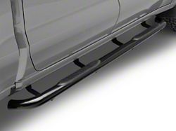 Barricade 3-Inch Side Step Bars; Black (20-23 Silverado 2500 HD Crew Cab)
