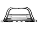 Barricade 3.50-Inch Bull Bar with Skid Plate and 20-Inch LED Light Bar; Stainless Steel (11-19 Silverado 2500 HD)