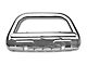 Barricade 3.50-Inch Oval Bull Bar with Skid Plate; Stainless Steel (11-19 Silverado 2500 HD)