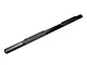 Barricade 4-Inch Oval Straight End Side Step Bars; Rocker Mount; Black (07-19 Silverado 2500 HD Extended/Double Cab)