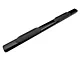 Barricade 6-Inch Oval Straight End Side Step Bars; Rocker Mount; Black (07-19 Silverado 2500 HD Extended/Double Cab)