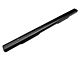 Barricade 6-Inch Oval Straight End Side Step Bars; Rocker Mount; Black (07-19 Silverado 2500 HD Extended/Double Cab)
