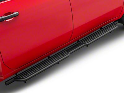 Barricade Formed HD Running Boards; Textured Black (20-25 Silverado 2500 HD Crew Cab)