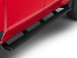 Barricade I4 Running Boards; Textured Black (20-26 Silverado 2500 HD Crew Cab)