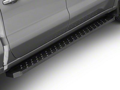 Barricade Rattler Running Boards; Black (20-24 Silverado 2500 HD Crew Cab)