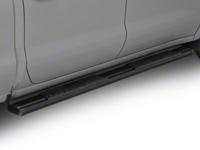 Barricade S6 Running Boards; Black (20-24 Silverado 2500 HD Crew Cab)