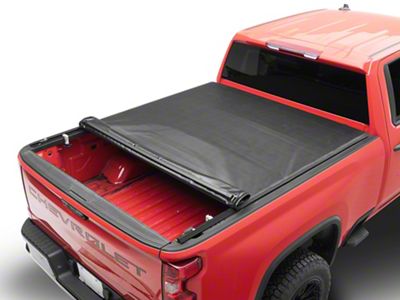 Barricade Soft Roll Up Tonneau Cover (20-24 Silverado 2500 HD w/ 6.90-Foot Standard Box)