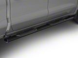Barricade 5-Inch Oval Side Step Bars; Black (20-25 Silverado 3500 HD Crew Cab)