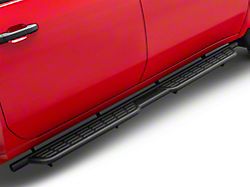 Barricade Formed HD Running Boards; Textured Black (20-25 Silverado 3500 HD Crew Cab)