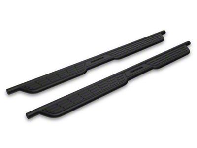 Barricade Formed HD Running Boards; Textured Black (20-25 Silverado 3500 HD Double Cab)