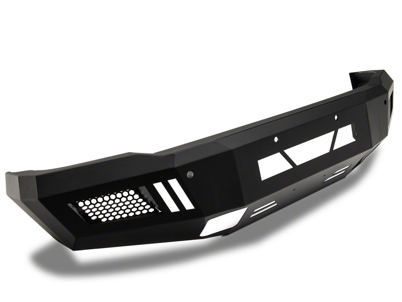 Front Bumper Filler Panel For 2015-2019 Chevy Silverado 2500 3500 (No Fog Lights) - Micro Rim