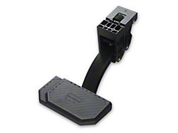 Barricade Manual Corner Bed Step; Black (15-19 Silverado 3500 HD)