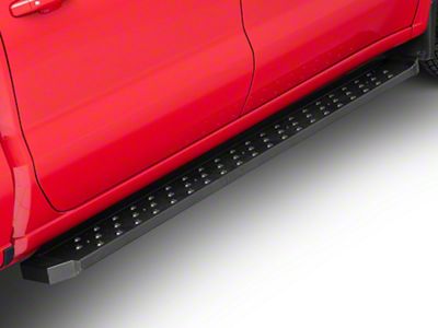 Barricade Rattler Running Boards; Black (20-25 Silverado 3500 HD Crew Cab)