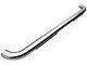 RedRock 4 Inch Oval 90 Degree Bent End Side Step Bars; Stainless Steel (17-22 F-250 Super Duty SuperCab)
