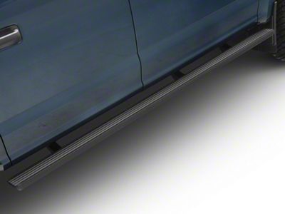 Barricade Aluminum Running Boards; Black (17-24 F-250 Super Duty SuperCrew)