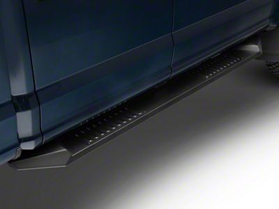 Barricade Steel Running Boards; Black (17-25 F-250 Super Duty SuperCrew)