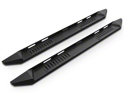 Barricade Steel Running Boards; Black (17-24 F-250 Super Duty SuperCab)