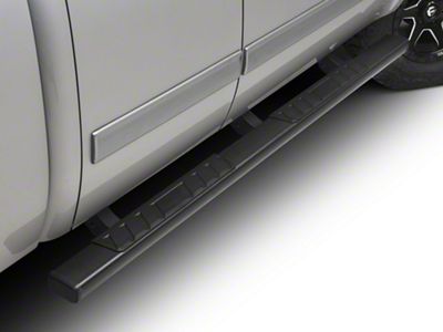 Barricade T4 Side Step Bars; Rocker Mount; Black (07-13 Silverado 1500 Extended Cab, Crew Cab)