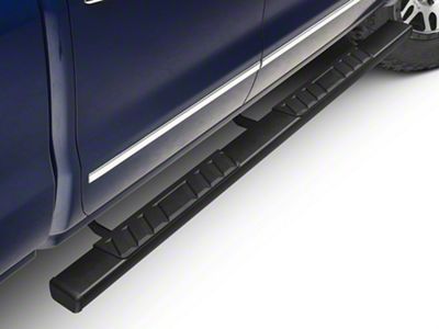 Barricade T4 Side Step Bars; Rocker Mount; Black (14-18 Silverado 1500 Double Cab, Crew Cab)