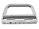Barricade 3.50-Inch Oval Bull Bar With Formed Skid Plate; Stainless Steel (07-20 Tahoe)