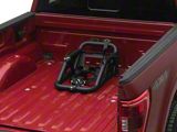 Barricade Bed Mounted Spare Tire Carrier with Dual Flag Holders (Universal; Some Adaptation May Be Required)