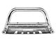 Barricade 3.50-Inch Oval Bull Bar With Formed Skid Plate; Stainless Steel (07-20 Yukon)