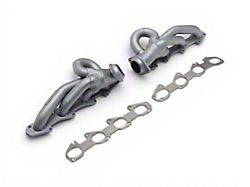 BBK 1-3/4-Inch Tuned Length Shorty Headers; Titanium Ceramic (09-18 5.7L RAM 1500)