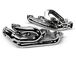 BBK 1-3/4-Inch Tuned Length Shorty Headers; Polished Silver Ceramic (03-08 5.7L RAM 1500, Excluding Mega Cab)