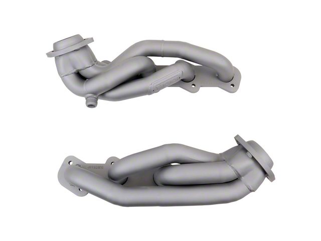 BBK 1-5/8-Inch Shorty Headers; Titanium Ceramic (99-03 5.4L F-150)