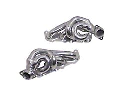 BBK 1-3/4-Inch Tuned Length Shorty Headers; Polished Silver Ceramic (11-14 5.0L F-150)