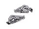 BBK 1-3/4-Inch Tuned Length Shorty Headers; Polished Silver Ceramic (11-14 5.0L F-150)