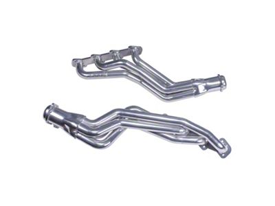 BBK 1-3/4-Inch Long Tube Headers; Polished Silver Ceramic (97-03 V8 F-150)