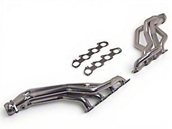 BBK 1-3/4-Inch Long Tube Headers; Polished Silver Ceramic (09-24 5.7L RAM 1500)