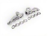 BBK 1-3/4-Inch Shorty Headers; Silver Polished Ceramic (19-24 5.7L RAM 1500)