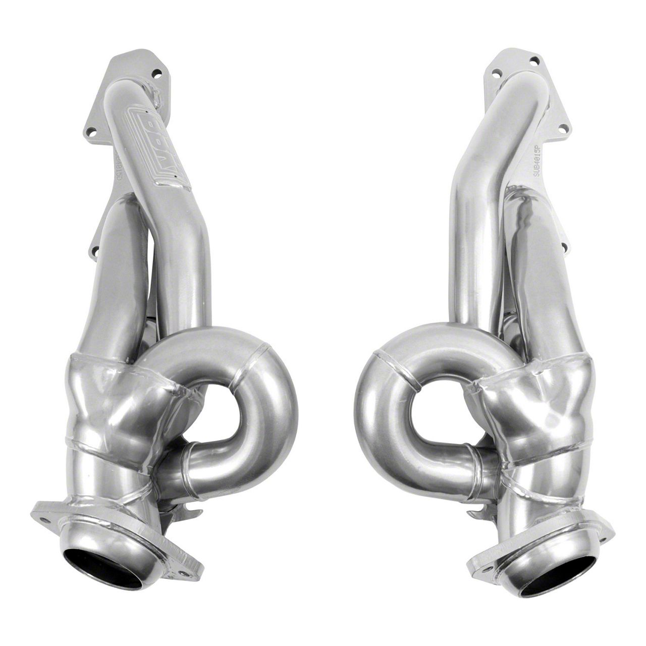 BBK RAM 1500 13/4Inch Shorty Headers; Silver Polished Ceramic 40150