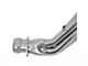 BBK 1-3/4-Inch Long Tube Headers with Y-Pipe; Polished Silver Ceramic (99-02 4.8L, 5.3L Sierra 1500)