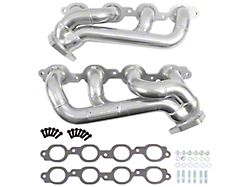 BBK 1-3/4-Inch Shorty Headers; Polished Silver Ceramic (20-25 V8 Tahoe)