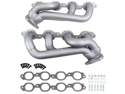 BBK 1-3/4-Inch Shorty Headers; Titanium Ceramic (20-25 V8 Tahoe)