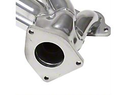 BBK 1-3/4-Inch Tuned Length Shorty Headers; Polished Silver Ceramic (07-13 4.8L, 5.3L Tahoe)