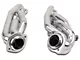 BBK 1-5/8-Inch Tuned Length Shorty Headers; Polished Silver Ceramic (99-03 5.4L F-150)