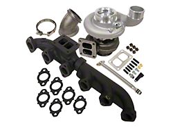 BD Power Iron Horn Turbo Kit with S364SXE/80 1.00 AR Wheel Size (03-07 5.9L RAM 2500)