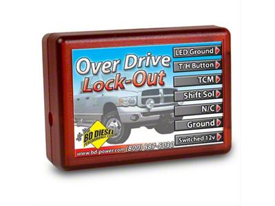 BD Power Overdrive Lock-Out (2005 5.9L RAM 2500)