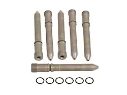 BD Power Fuel Injector Connector Feed Tubes Kit; Set of 6 (Late 98-02 5.9L I6 RAM 3500)