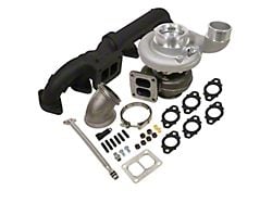 BD Power Iron Horn Turbo Kit with S363SXE/76 0.91 AR Wheel Size (03-07 5.9L RAM 3500)