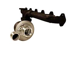 BD Power Iron Horn Turbo Kit with S366SXE/80 0.91 AR Wheel Size (07.5-18 6.7L RAM 3500)