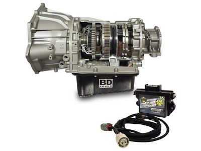 BD Power Allison Transmission with Pressure Controller; $1800 Core Charge Included (11-16 4WD 6.6L Duramax Sierra 3500 HD)