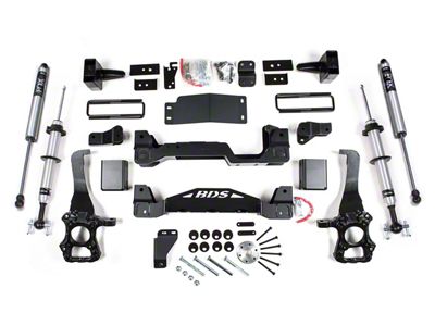 BDS 2-Inch Suspension Lift Kit with FOX 2.5 Coil-Overs (14-20 4WD F-150, Excluding Raptor)